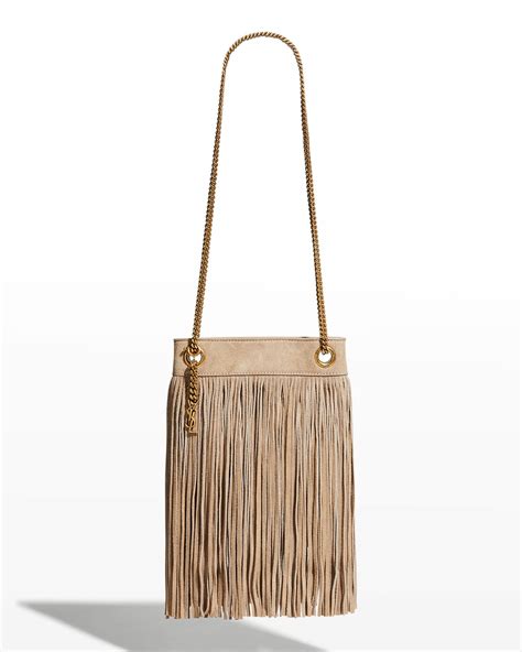 ysl fringe leather bag|ysl bag price.